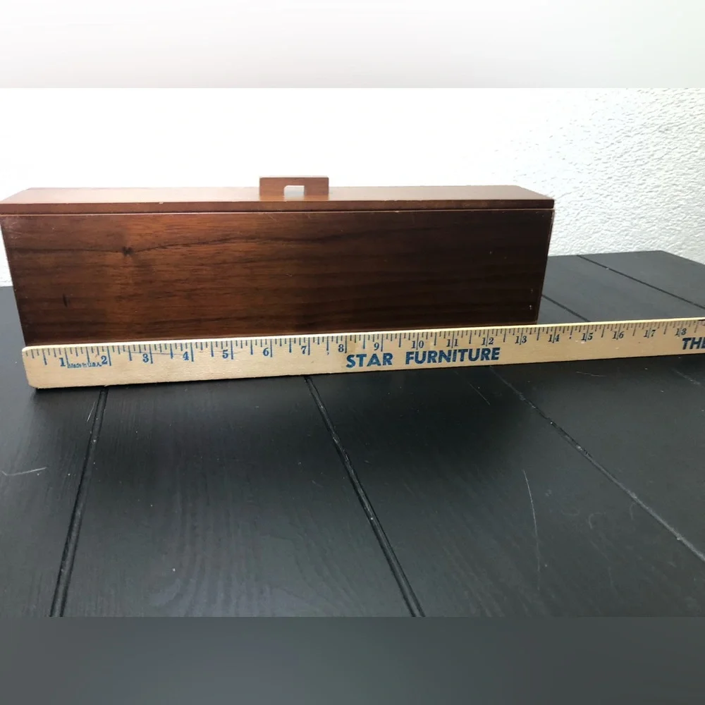 Bey-Berk watch case solid wood  4 watch display